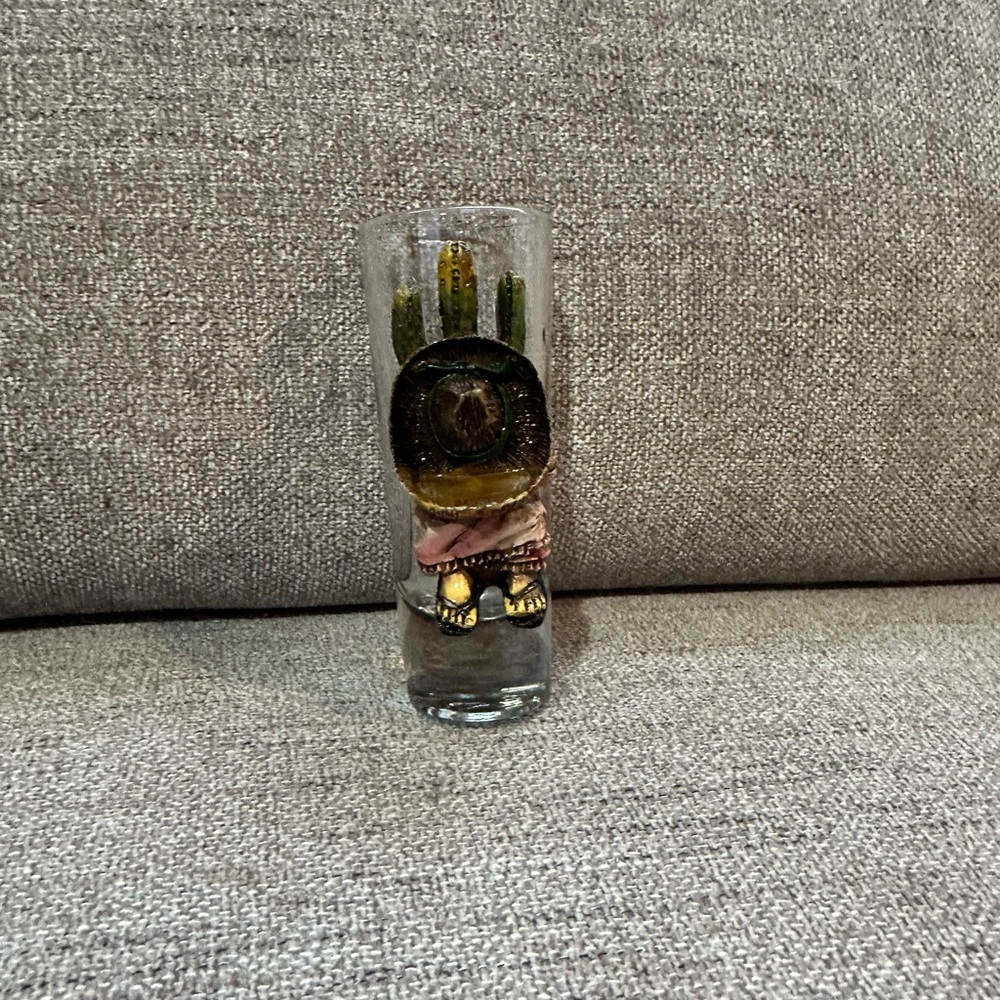 Mexico tall shot glass